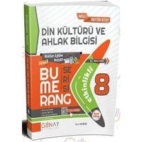 8. Sınıf LGS Din Kültürü ve Ahlak Bilgisi Etkinlikli Bumerang Soru Bankası Günay Yayınları