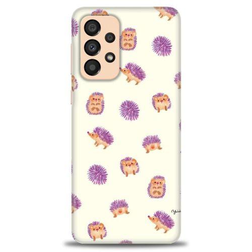 Samsung Galaxy A33 5G Kılıf HD Baskılı Kılıf - Minik Kirpiler + Tam Ekran Koruyucu