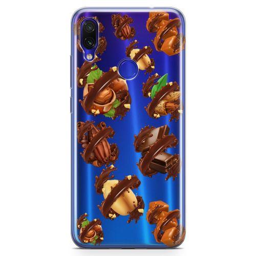 Xiaomi Redmi Note 7 Pro Kılıf Nutella Park Arka Kapak Koruma Desenli Full Koruyucu