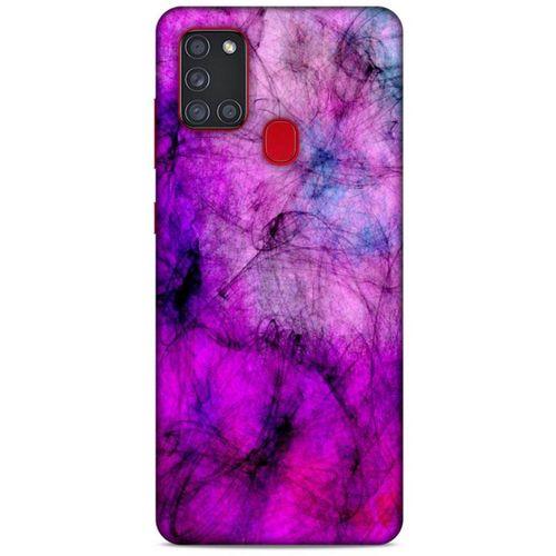 Samsung Galaxy A21s Uyumlu Kılıf Mor Delisi (50) Shockproof Kılıf Metamorfoz