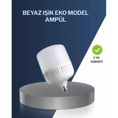 Uzun Ömürlü Şarjlı Led Ampul 30 Watt Güçlü Aydınlatma