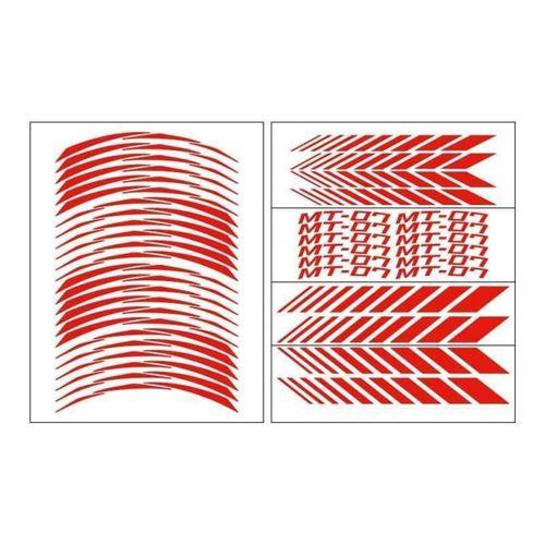 YAMAHA Yamaha Florasan Sarı Mt-07 Uyumlu Racıng 1 Set Jant Şeridi