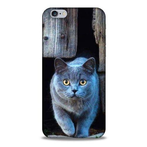 Lopard Apple Iphone 6 Uyumlu Kılıf Kediler (48) Bumper Kılıf Duman