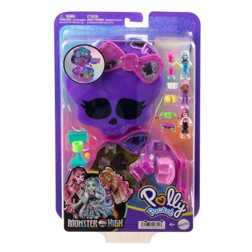HVV58 Polly Pocket - Monster High Temalı Kompakt Oyun Seti