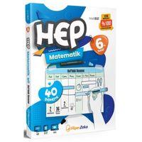 6. Sınıf Haftalık HEP Matematik 40 Deneme Hiper Zeka