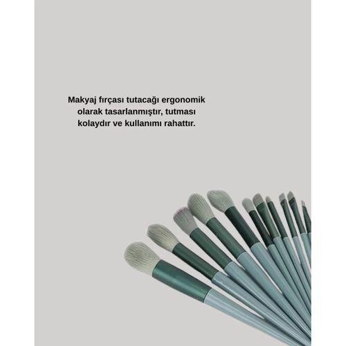 Umuşak Kıllı Es Tasarımlı 13'lü Makyaj Fırçası Seti Günlük Ve Profesyonel Kullanım