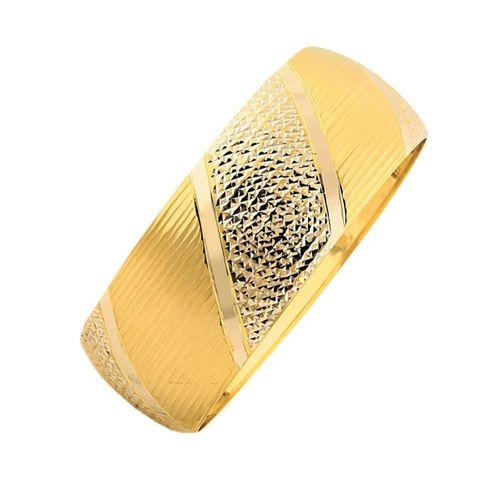 14 Ayar Altın Şarnelli Bilezik 18 Gram