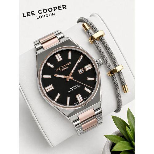Lee Cooper 2 Yıl Garantili Takvimli Kadran Bileklik Hediyeli Erkek Kol Saati E8325.550
