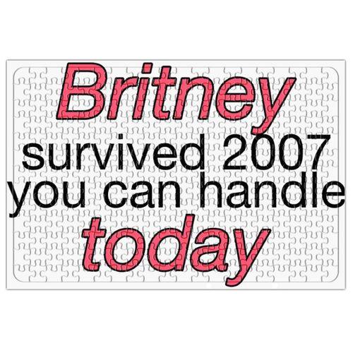 Britney Survived 2007 Puzzle 240 Parça Yapboz