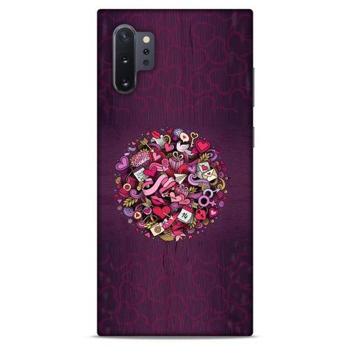 Samsung Galaxy Note 10 Plus Kılıf Hediyelik Seri Sevgililer Günü (36) 14 Şubat Glitter Kılıf