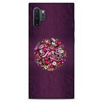 Samsung Galaxy Note 10 Plus Kılıf Hediyelik Seri Sevgililer Günü (36) 14 Şubat Glitter Kılıf