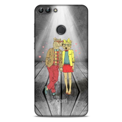Huawei Psmart Kılıf FunnyMaX (35) Fit Design Kılıf Gri