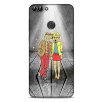 Huawei Psmart Kılıf FunnyMaX (35) Fit Design Kılıf Gri