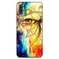 Lopard Samsung Galaxy A50 Uyumlu Kılıf Manipülasyon ☻ (33) Hybrid Kılıf Baskılı