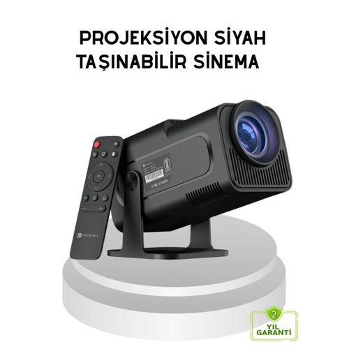 Hdmı Usb Girişli Akıllı Projeksiyon Cihazı Taşınabilir Düşük Tüketimli