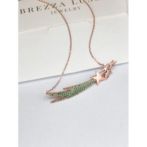 Yıldız Kuyruğu Zülfikar Kılıcı Kadın Gümüş Kolye