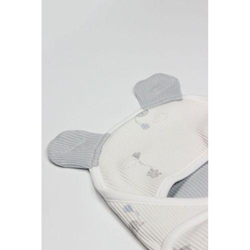 Bistyle Bistyle Flying Elephant Organik Bel Destekli Kundak 75102 Ekru Gri