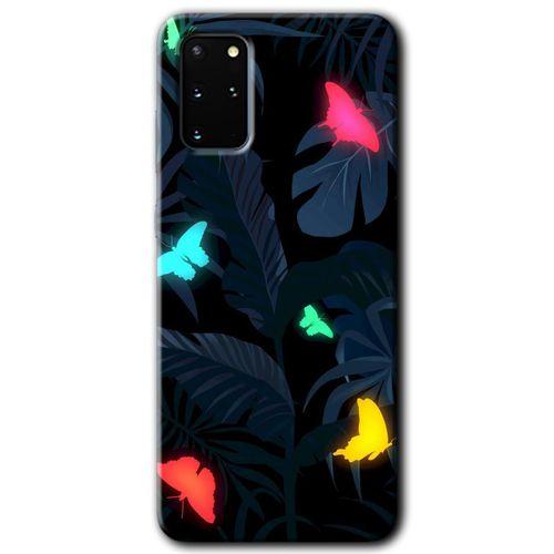 Potkal Hediye Fabrikası Samsung Galaxy S20 Plus Kılıf HD Desen Baskılı Arka Kapak - Lighter Butterfly