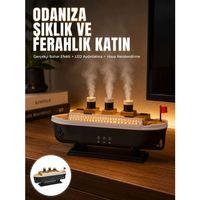 Ultra Sessiz Titanik Gemi Led Işıklı Aroma Difüzörü Oda Nemlendirici Yeni Nesil