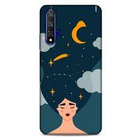 Huawei P Smart S Y8P Kılıf Depresyon (26) Tpu Silikon Kılıf Açık Kahverengi