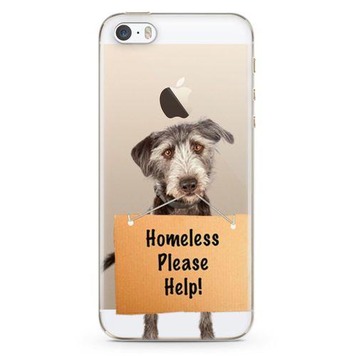 Apple iPhone 5s Kılıf Sokak Köpeği Arka Kapak Koruma Desenli Full Koruyucu