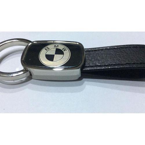 BMW  Deri araba anahtarlığı araba Metal anahtarlık anahtar halkalı