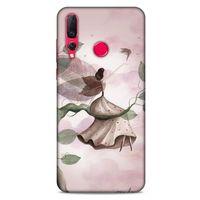Lopard Huawei P Smart Z Uyumlu Kılıf Y.Liva-2020 Seri Sarmaşık Perisi Thin Fit Kılıf