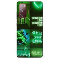 Samsung Galaxy S20 Fe Uyumlu Kılıf Yeşil Delisi (34) Slim Armor Kılıf Pastel yeşil