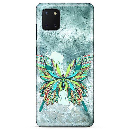 Lopard Huawei Y5P Uyumlu Kılıf Tattoo's (22) Tam Koruma Kılıfı Kelebek Dövme