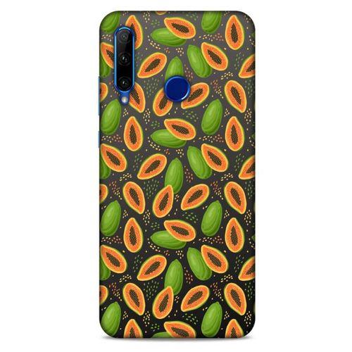 Frutix Papaya 01 Huawei Honor 20 Lite Kılıf Desenli Silikon