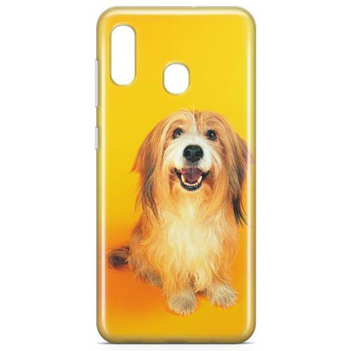 Samsung Galaxy A30 Kılıf Collie Arka Kapak Koruma Desenli Full Koruyucu