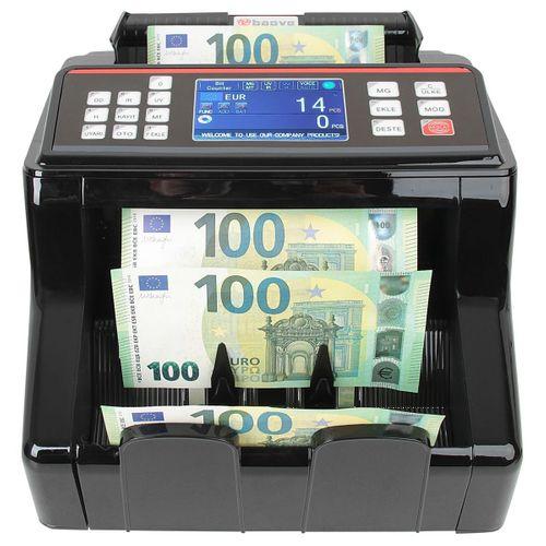 Baove GB8200S Karışık Para Sayma Makinesi - TL - Euro - Usd - Türkçe Sesli Uyarı + Müşteri Ekranı