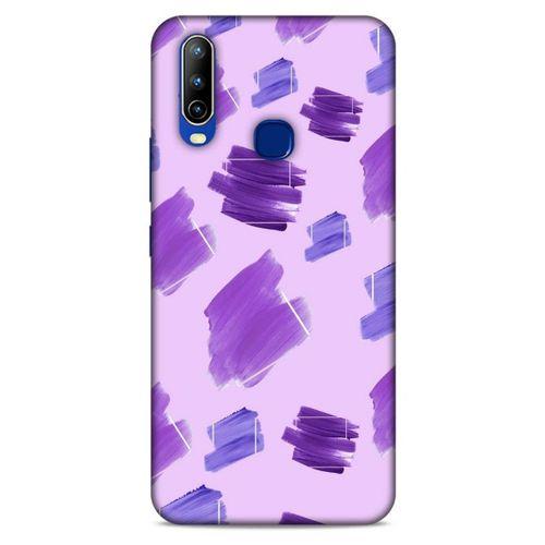 General Mobile GM 10 Uyumlu Kılıf Mor Delisi (25) Antişok Kapak Suluboya