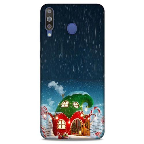 Samsung Galaxy M30 Kılıf Snowix (7) Telefon Kılıfı Koyu Yeşil