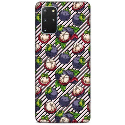 Frutix Mangosteen 02 Samsung Galaxy S20 Plus Kılıf Desenli Silikon