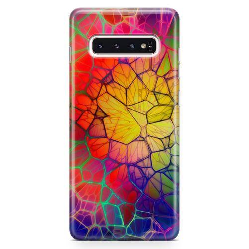Samsung Galaxy S10 Kılıf Örümcek Ağları Arka Kapak Koruma Desenli Full Koruyucu