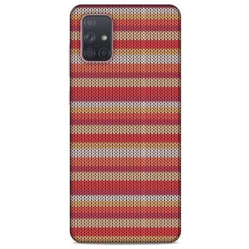 Kazak (46) Desenli Silikon Kapak Telefon Kabı Samsung Galaxy A71 Kılıf