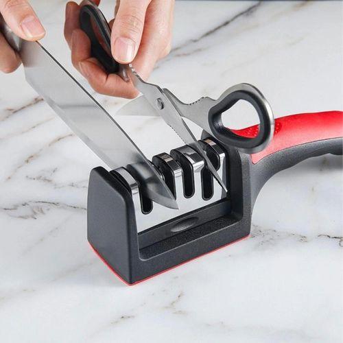 4 Aşamaları Kaymaz Taban Hızlı Bıçak Makas Bileme Aracı