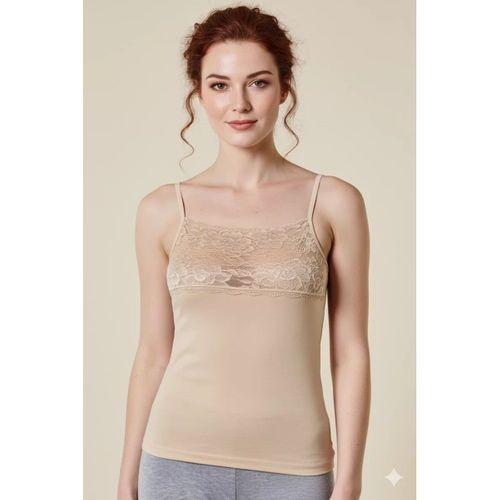 Berrak Kadın Dantelli İp Askılı Atlet 2046