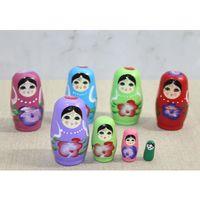 4'lü Ahşap Matruşka