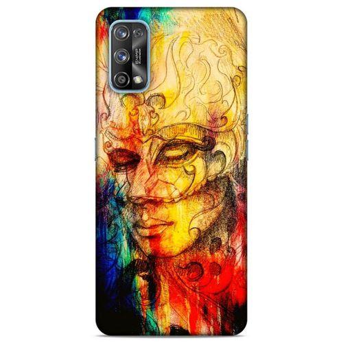 Lopard Oppo Realme 7 Pro Uyumlu Kılıf Manipülasyon ☻ (34) Slim Armor Kılıf Desenli
