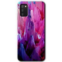 Galaxy A03s Kılıf HD Desen Baskılı Arka Kapak - Abstraction Sharp + Kırılmaz Cam