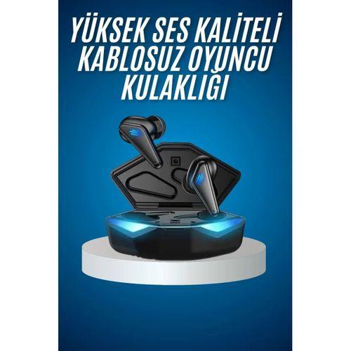 Bluetooth Kulaklık  Kulaklığı Rgb Işıklı Oyunlarda Düşük Gecikme