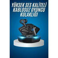 Bluetooth Kulaklık  Kulaklığı Rgb Işıklı Oyunlarda Düşük Gecikme