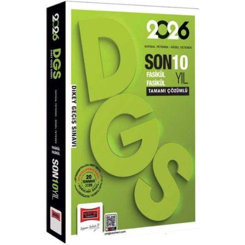 2026 DGS Sayısal Sözel Yetenek Fasikül Fasikül Son 10 Yıl Çıkmış Sorular Yargı Yayınları