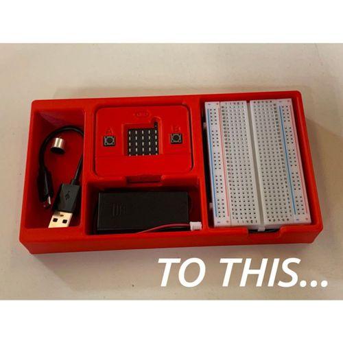 Microbit V1 V2 Go Kılıfı (Bu ürün Sadece Plastik parçadır - Almadan Önce Soru Sorabilirsiniz)