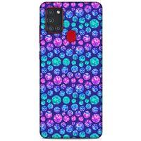 Geometrix 58 Samsung Galaxy A21s Kılıf Silikon Kapak