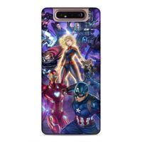 Samsung Galaxy A80 Uyumlu Kılıf BMovie (37) Silicone Cover Kaptan Amerika