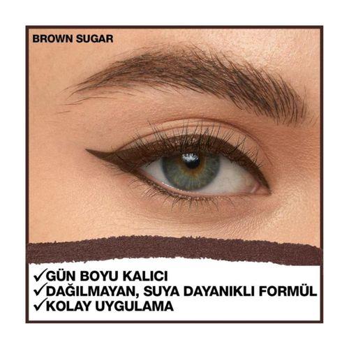 Maybelline New York Lasting Drama Kahverengi Jel Göz Kalemi – Otomatik, Yumuşak Uçlu, 36 Saat Kalıcı ve Suya Dayanıklı