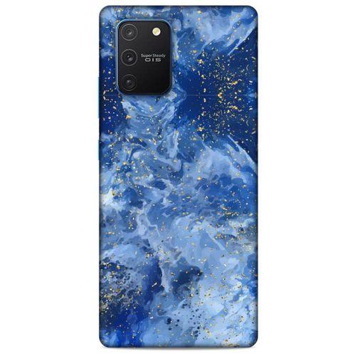 Samsung Galaxy S10 Lite Uyumlu Kılıf Mavi Delisi (9) Kılıf Mürekkep